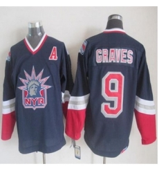 New York Rangers #9 Adam Graves Navy Blue CCM Statue Of Liberty Stitched NHL Jersey New York Rangers #9 Adam Graves Navy Blue CCM Statue Of Liberty Stitched NHL Jersey