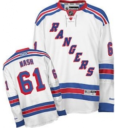 New York Rangers Rick Nash #61 white Jersey New York Rangers Rick Nash #61 white Jersey