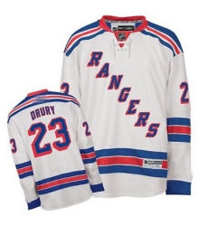 RBK hockey jerseys NY Rangers 23# DRURY white jerseys RBK hockey jerseys NY Rangers 23# DRURY white jerseys