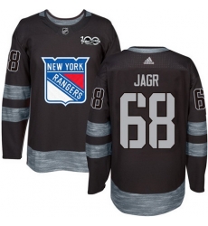 Rangers #68 Jaromir Jagr Black 1917 2017 100th Anniversary Stitched NHL Jersey Rangers #68 Jaromir Jagr Black 1917 2017 100th Anniversary Stitched NHL Jersey