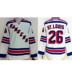 Kids New York Rangers #26 Martin St.Louis White NHL Jerseys Kids New York Rangers #26 Martin St.Louis White NHL Jerseys