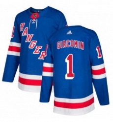 Youth Adidas New York Rangers 1 Eddie Giacomin Authentic Royal Blue Home NHL Jersey Youth Adidas New York Rangers 1 Eddie Giacomin Authentic Royal Blue Home NHL Jersey