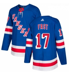 Youth Adidas New York Rangers 17 Jesper Fast Premier Royal Blue Home NHL Jersey Youth Adidas New York Rangers 17 Jesper Fast Premier Royal Blue Home NHL Jersey