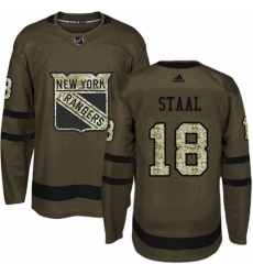 Youth Adidas New York Rangers 18 Marc Staal Authentic Green Salute to Service NHL Jersey Youth Adidas New York Rangers 18 Marc Staal Authentic Green Salute to Service NHL Jersey