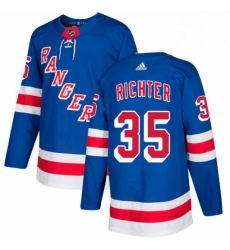 Youth Adidas New York Rangers 35 Mike Richter Premier Royal Blue Home NHL Jersey Youth Adidas New York Rangers 35 Mike Richter Premier Royal Blue Home NHL Jersey