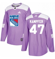 Youth Adidas New York Rangers 47 Steven Kampfer Authentic Purple Fights Cancer Practice NHL Jersey Youth Adidas New York Rangers 47 Steven Kampfer Authentic Purple Fights Cancer Practice NHL Jersey