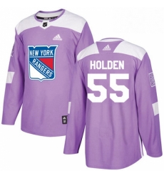 Youth Adidas New York Rangers 55 Nick Holden Authentic Purple Fights Cancer Practice NHL Jersey Youth Adidas New York Rangers 55 Nick Holden Authentic Purple Fights Cancer Practice NHL Jersey