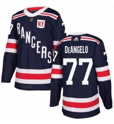 Youth Adidas New York Rangers 77 Anthony DeAngelo Authentic Navy Blue 2018 Winter Classic NHL Jersey Youth Adidas New York Rangers 77 Anthony DeAngelo Authentic Navy Blue 2018 Winter Classic NHL Jersey