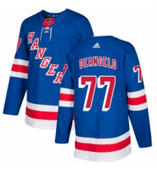 Youth Adidas New York Rangers 77 Anthony DeAngelo Authentic Royal Blue Home NHL Jersey Youth Adidas New York Rangers 77 Anthony DeAngelo Authentic Royal Blue Home NHL Jersey