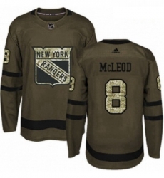 Youth Adidas New York Rangers 8 Cody McLeod Authentic Green Salute to Service NHL Jersey Youth Adidas New York Rangers 8 Cody McLeod Authentic Green Salute to Service NHL Jersey