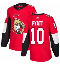 Mens Adidas Ottawa Senators 10 Tom Pyatt Authentic Red Home NHL Jersey Mens Adidas Ottawa Senators 10 Tom Pyatt Authentic Red Home NHL Jersey