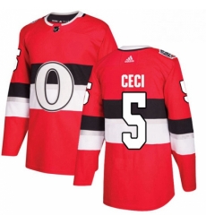 Mens Adidas Ottawa Senators 5 Cody Ceci Authentic Red 2017 100 Classic NHL Jersey Mens Adidas Ottawa Senators 5 Cody Ceci Authentic Red 2017 100 Classic NHL Jersey