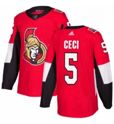 Mens Adidas Ottawa Senators 5 Cody Ceci Premier Red Home NHL Jersey Mens Adidas Ottawa Senators 5 Cody Ceci Premier Red Home NHL Jersey