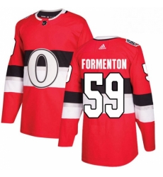 Mens Adidas Ottawa Senators 59 Alex Formenton Authentic Red 2017 100 Classic NHL Jersey Mens Adidas Ottawa Senators 59 Alex Formenton Authentic Red 2017 100 Classic NHL Jersey
