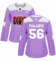 Womens Adidas Ottawa Senators 56 Magnus Paajarvi Authentic Purple Fights Cancer Practice NHL Jersey Womens Adidas Ottawa Senators 56 Magnus Paajarvi Authentic Purple Fights Cancer Practice NHL Jersey