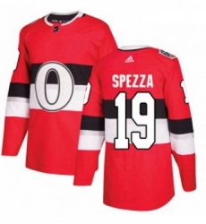 Youth Adidas Ottawa Senators 19 Jason Spezza Authentic Red 2017 100 Classic NHL Jersey Youth Adidas Ottawa Senators 19 Jason Spezza Authentic Red 2017 100 Classic NHL Jersey