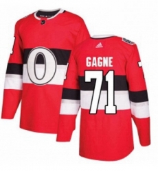 Youth Adidas Ottawa Senators 71 Gabriel Gagne Authentic Red 2017 100 Classic NHL Jersey Youth Adidas Ottawa Senators 71 Gabriel Gagne Authentic Red 2017 100 Classic NHL Jersey