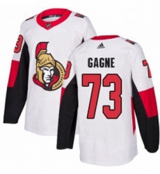Youth Adidas Ottawa Senators 73 Gabriel Gagne Authentic White Away NHL Jersey Youth Adidas Ottawa Senators 73 Gabriel Gagne Authentic White Away NHL Jersey