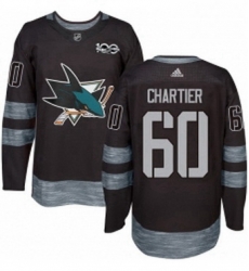 Mens Adidas San Jose Sharks 60 Rourke Chartier Authentic Black 1917 2017 100th Anniversary NHL Jersey Mens Adidas San Jose Sharks 60 Rourke Chartier Authentic Black 1917 2017 100th Anniversary NHL Jersey