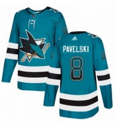 Mens Adidas San Jose Sharks 8 Joe Pavelski Authentic Teal Drift Fashion NHL Jersey Mens Adidas San Jose Sharks 8 Joe Pavelski Authentic Teal Drift Fashion NHL Jersey