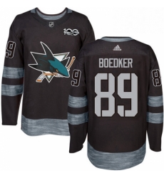 Mens Adidas San Jose Sharks 89 Mikkel Boedker Premier Black 1917 2017 100th Anniversary NHL Jersey Mens Adidas San Jose Sharks 89 Mikkel Boedker Premier Black 1917 2017 100th Anniversary NHL Jersey