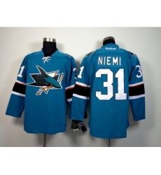 NHL San Jose Sharks #31 Niemi 2015 Winter Classic Blue Jerseys NHL San Jose Sharks #31 Niemi 2015 Winter Classic Blue Jerseys
