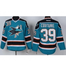 San Jose Sharks 39 Logan Couture Green NHL Jersey San Jose Sharks 39 Logan Couture Green NHL Jersey