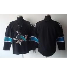 San Jose Sharks Blank Black Hockey Jerseys San Jose Sharks Blank Black Hockey Jerseys