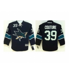Youth NHL San Jose Sharks 39 Logan Couture black Jersey Youth NHL San Jose Sharks 39 Logan Couture black Jersey