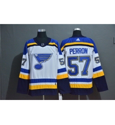 Blues 57 David Perron White Adidas Jersey Blues 57 David Perron White Adidas Jersey