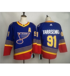 Blues 91 Vladimir Tarasenko Blue Adidas Jersey Blues 91 Vladimir Tarasenko Blue Adidas Jersey
