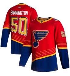 Men St.Louis Blues 50 Jordan Binnington Red 2020 21 Reverse Retro Adidas Jersey Men St.Louis Blues 50 Jordan Binnington Red 2020 21 Reverse Retro Adidas Jersey
