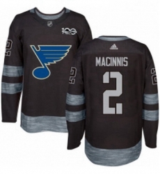 Mens Adidas St Louis Blues 2 Al Macinnis Authentic Black 1917 2017 100th Anniversary NHL Jersey Mens Adidas St Louis Blues 2 Al Macinnis Authentic Black 1917 2017 100th Anniversary NHL Jersey