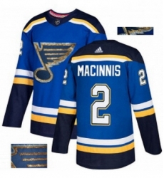 Mens Adidas St Louis Blues 2 Al Macinnis Authentic Royal Blue Fashion Gold NHL Jersey Mens Adidas St Louis Blues 2 Al Macinnis Authentic Royal Blue Fashion Gold NHL Jersey