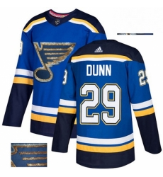 Mens Adidas St Louis Blues 29 Vince Dunn Authentic Royal Blue Fashion Gold NHL Jersey Mens Adidas St Louis Blues 29 Vince Dunn Authentic Royal Blue Fashion Gold NHL Jersey