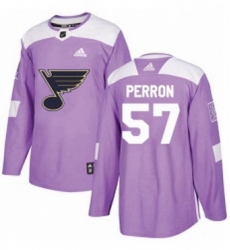 Mens Adidas St Louis Blues 57 David Perron Authentic Purple Fights Cancer Practice NHL Jersey Mens Adidas St Louis Blues 57 David Perron Authentic Purple Fights Cancer Practice NHL Jersey