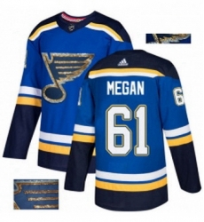 Mens Adidas St Louis Blues 61 Wade Megan Authentic Royal Blue Fashion Gold NHL Jersey Mens Adidas St Louis Blues 61 Wade Megan Authentic Royal Blue Fashion Gold NHL Jersey
