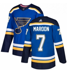 Mens Adidas St Louis Blues 7 Patrick Maroon Authentic Royal Blue Home NHL Jersey Mens Adidas St Louis Blues 7 Patrick Maroon Authentic Royal Blue Home NHL Jersey