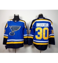 NHL St.Louis Blues #30 Brodeur blue jerseys NHL St.Louis Blues #30 Brodeur blue jerseys