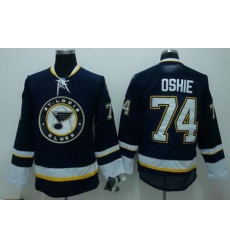 ST.LOUIS BLUES 74 OSHIE black Jerseys ST.LOUIS BLUES 74 OSHIE black Jerseys