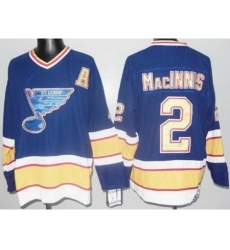St. Louis Blues 2 Al MacInnis Light Blue NHL Jersey St. Louis Blues 2 Al MacInnis Light Blue NHL Jersey