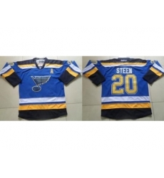 St. Louis Blues #20 Alexander Steen Light Blue Home Stitched Jersey St. Louis Blues #20 Alexander Steen Light Blue Home Stitched Jersey