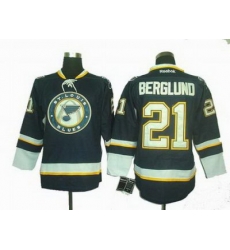 St. Louis Blues 21# Patrik Berglund DK Blue Jersey St. Louis Blues 21# Patrik Berglund DK Blue Jersey
