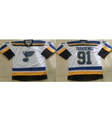 St. Louis Blues #91 Vladimir Tarasenko White Stitched Jersey St. Louis Blues #91 Vladimir Tarasenko White Stitched Jersey