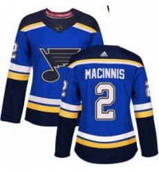 Womens Adidas St Louis Blues 2 Al Macinnis Premier Royal Blue Home NHL Jersey Womens Adidas St Louis Blues 2 Al Macinnis Premier Royal Blue Home NHL Jersey