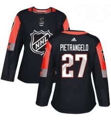 Womens Adidas St Louis Blues 27 Alex Pietrangelo Authentic Black 2018 All Star Central Division NHL Jersey Womens Adidas St Louis Blues 27 Alex Pietrangelo Authentic Black 2018 All Star Central Division NHL Jersey