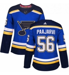 Womens Adidas St Louis Blues 56 Magnus Paajarvi Premier Royal Blue Home NHL Jersey Womens Adidas St Louis Blues 56 Magnus Paajarvi Premier Royal Blue Home NHL Jersey
