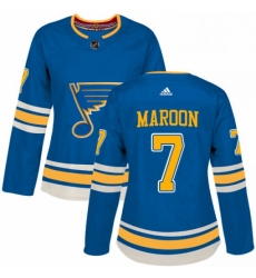 Womens Adidas St Louis Blues 7 Patrick Maroon Authentic Navy Blue Alternate NHL Jersey Womens Adidas St Louis Blues 7 Patrick Maroon Authentic Navy Blue Alternate NHL Jersey