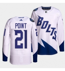 Men Tampa Bay Lightning 2321 Brayden Point 2022 White Stadium Series Breakaway Stitched jersey Men Tampa Bay Lightning 2321 Brayden Point 2022 White Stadium Series Breakaway Stitched jersey