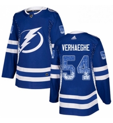 Mens Adidas Tampa Bay Lightning 54 Carter Verhaeghe Authentic Blue Drift Fashion NHL Jersey Mens Adidas Tampa Bay Lightning 54 Carter Verhaeghe Authentic Blue Drift Fashion NHL Jersey